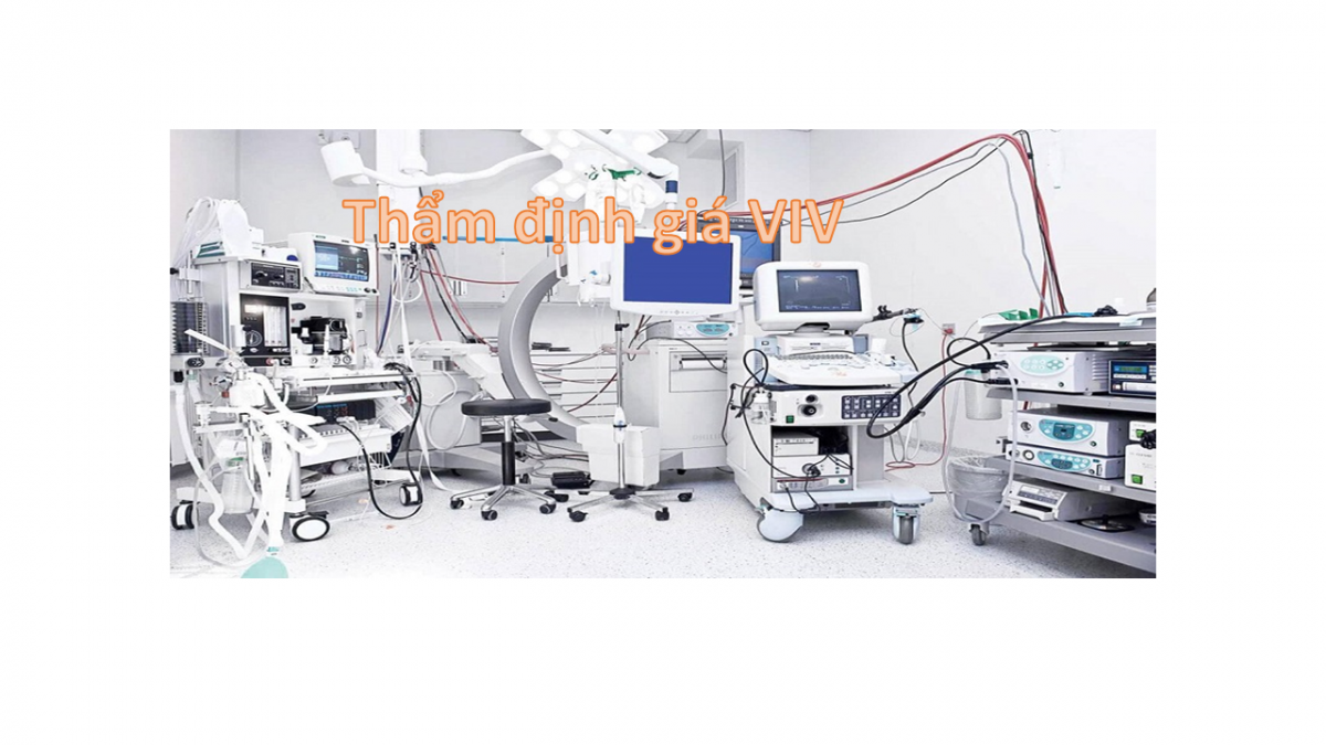 Tham gia thực hiện công việc tư vấn thẩm định giá tb y tế